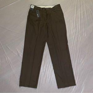 Kenneth Cole Mens Tan Dress Pants